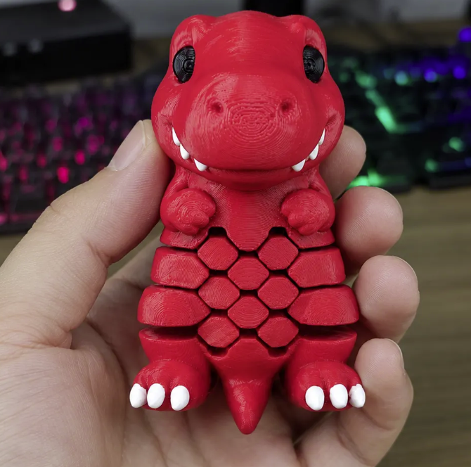 Meet Mr. T the Rex — a tiny T-Rex with a BIG personality!